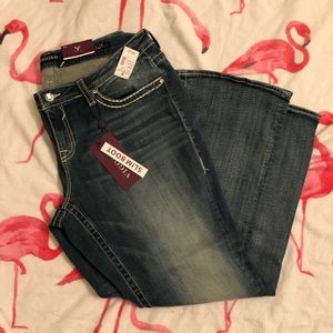 Vigoss Heritage Fit Slim Bootcut Jeans